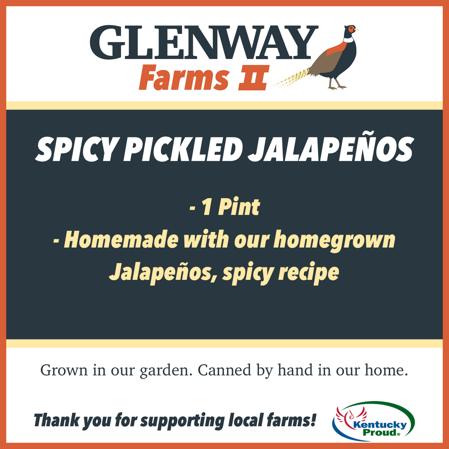 Pickled Jalapeños - 16 ounces