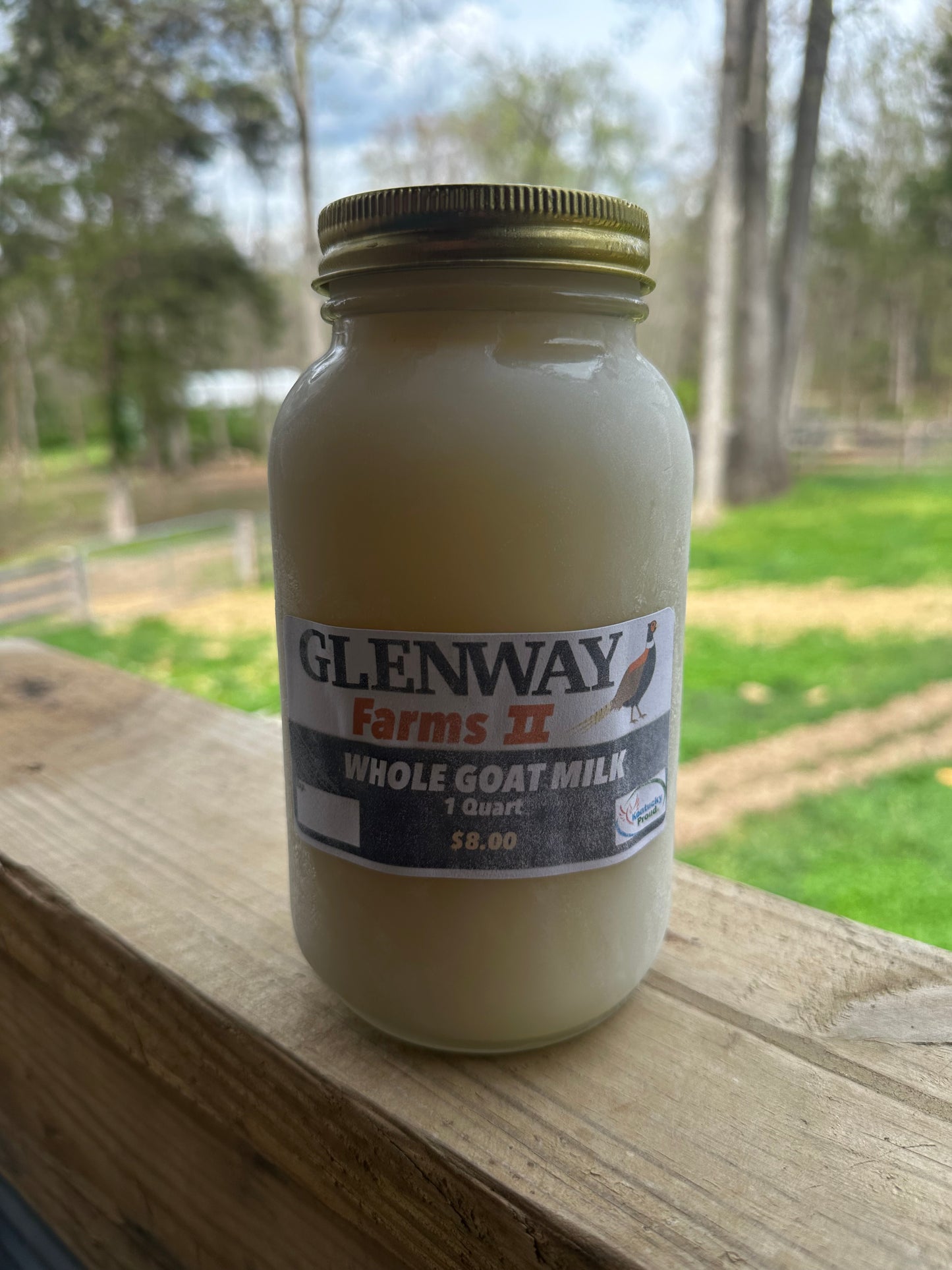 Goat Whole Milk - Quart