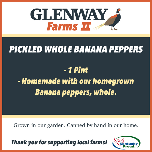 Whole Pickled Banana Peppers - 16 ounces
