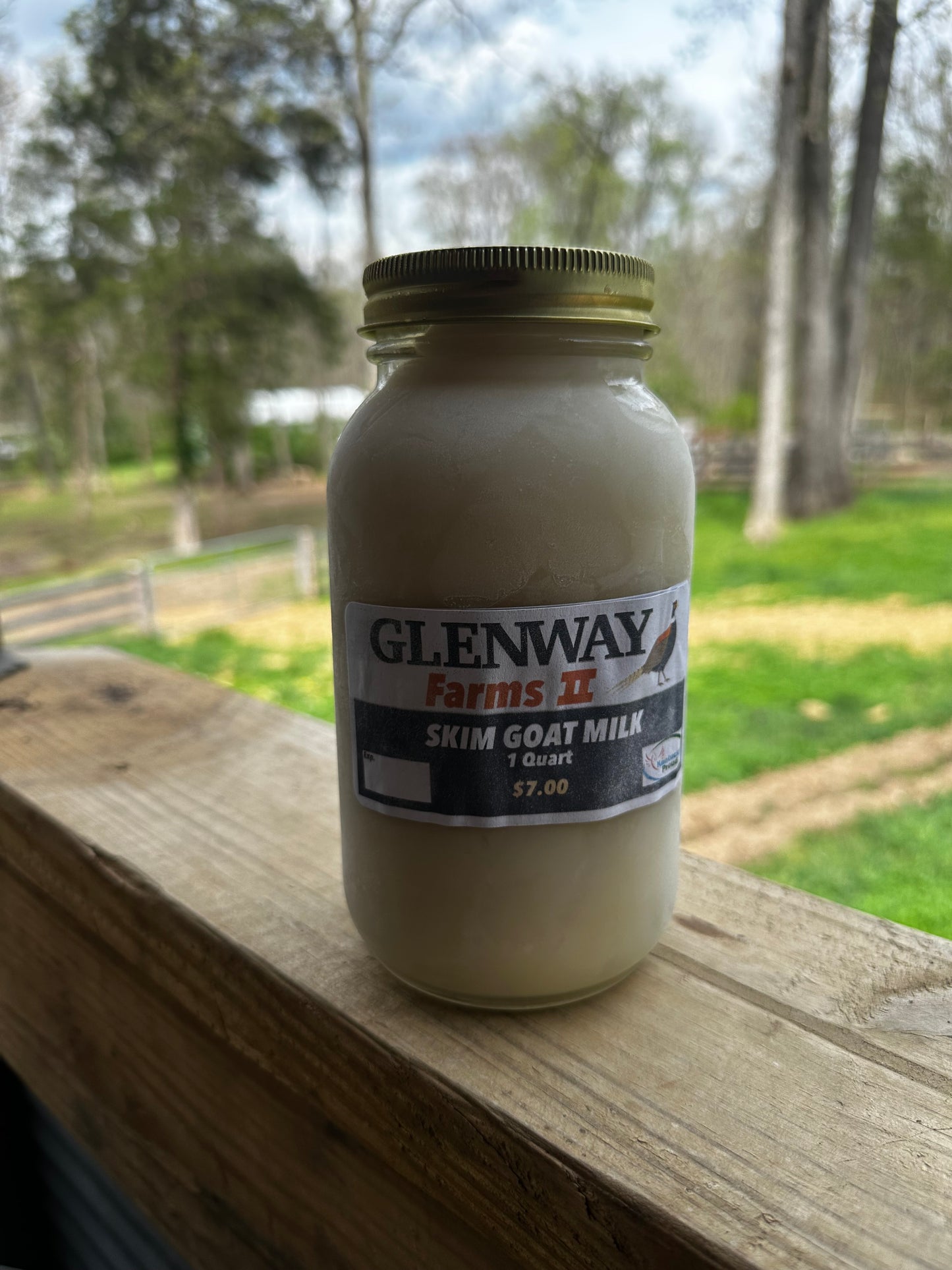 Goat Skim Milk - Quart