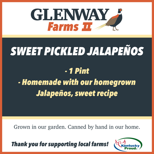 Sweet Pickled Jalapeños - 16 ounces