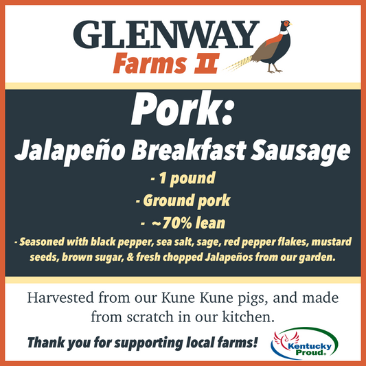 Jalapeño Breakfast Sausage