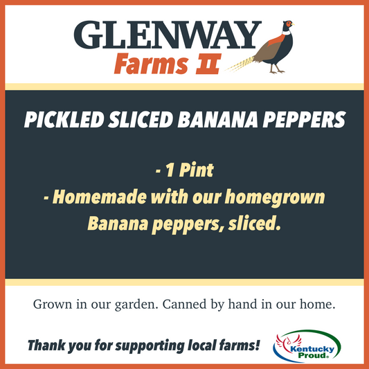 Sliced Pickled Banana Peppers - 16 ounces
