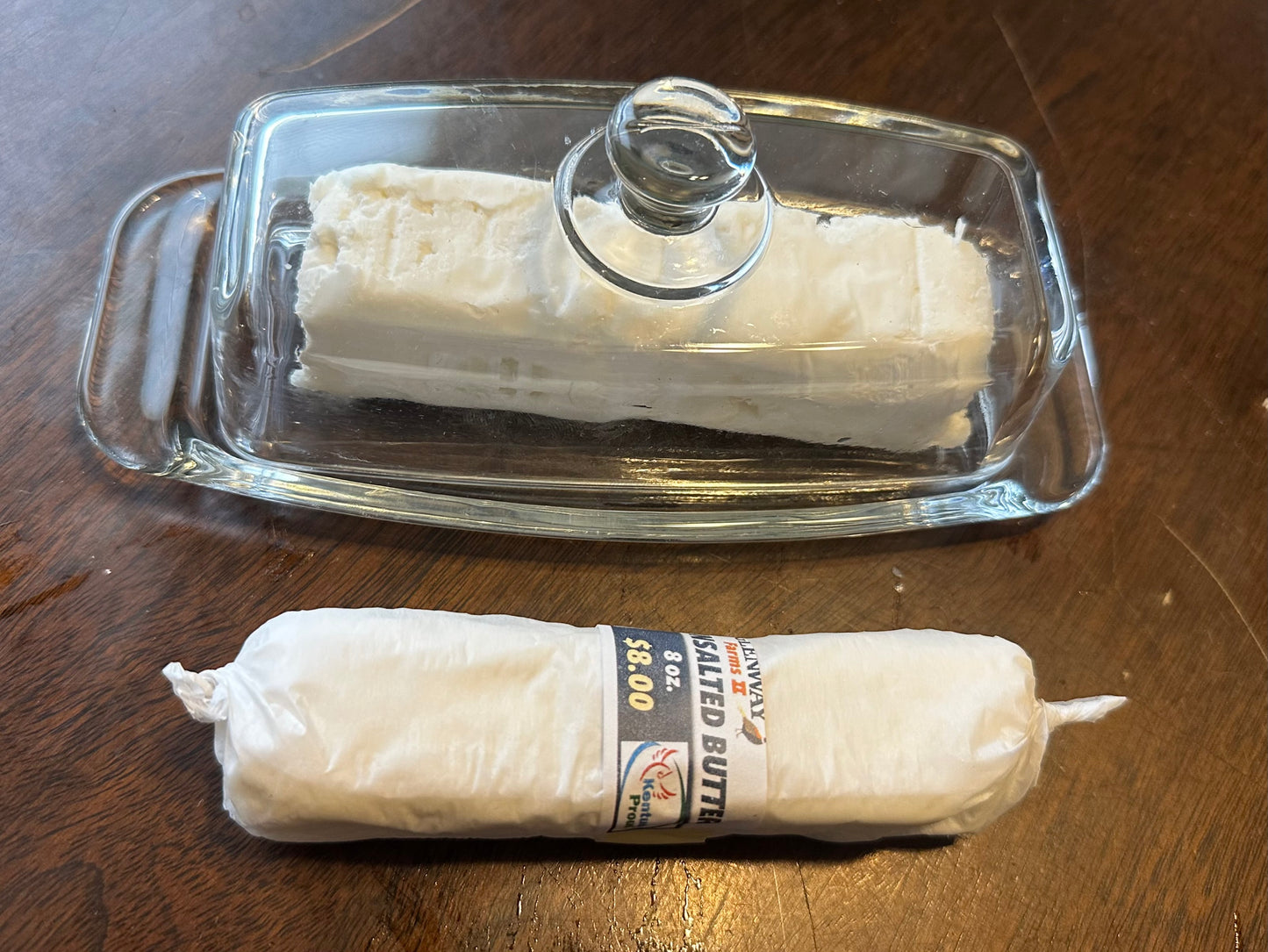 Unsalted Goat Butter - 8 oz.