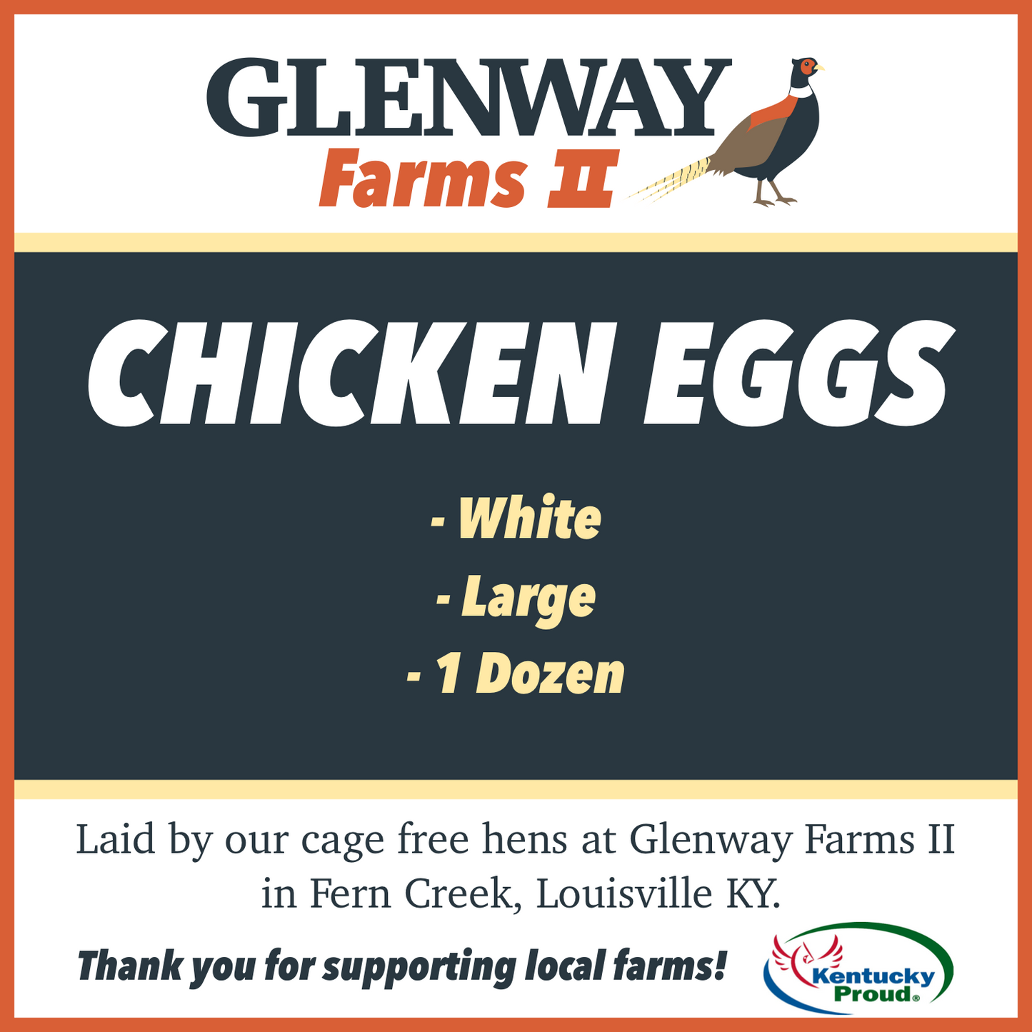 Chicken Eggs - Lg. White