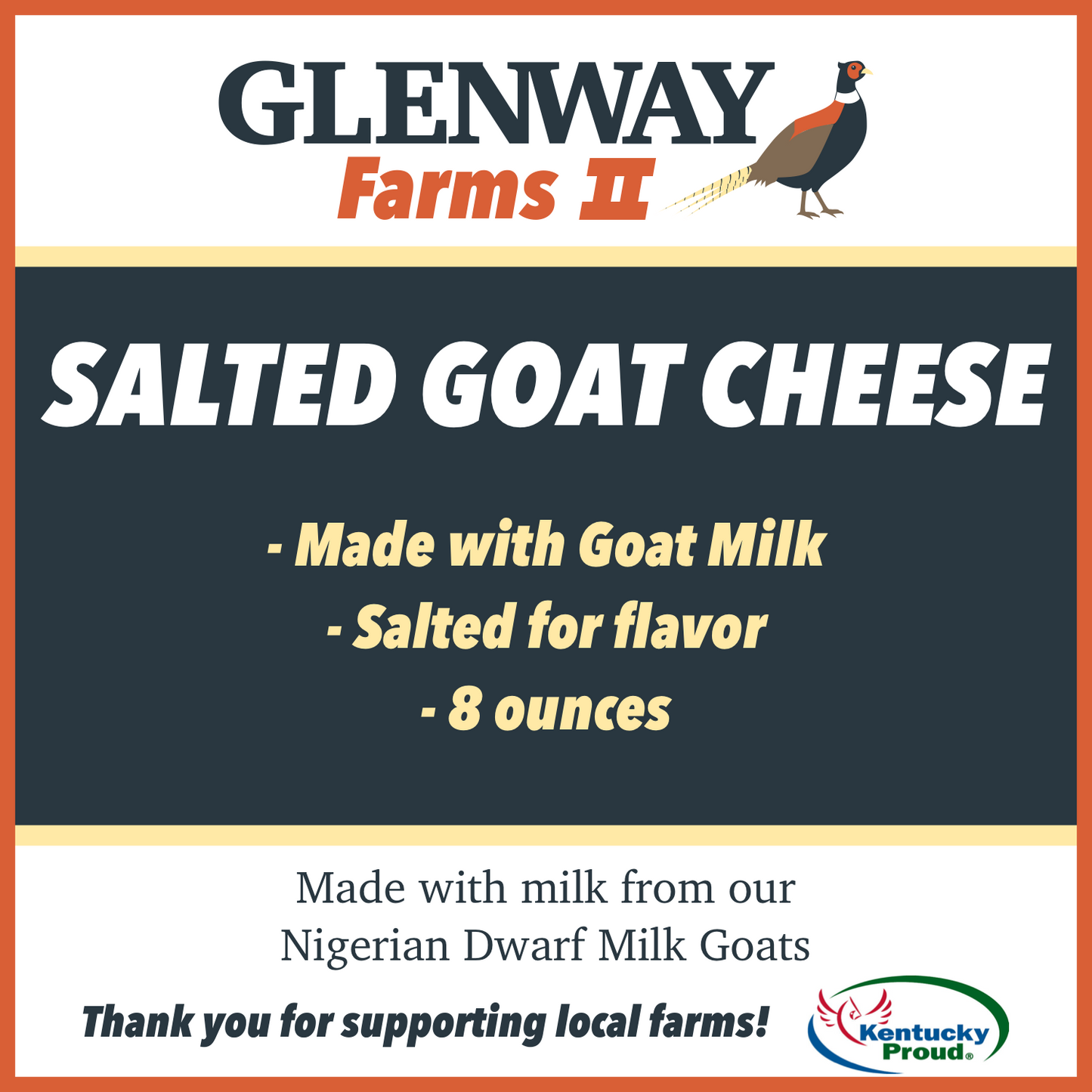 Salted Goat Cheese