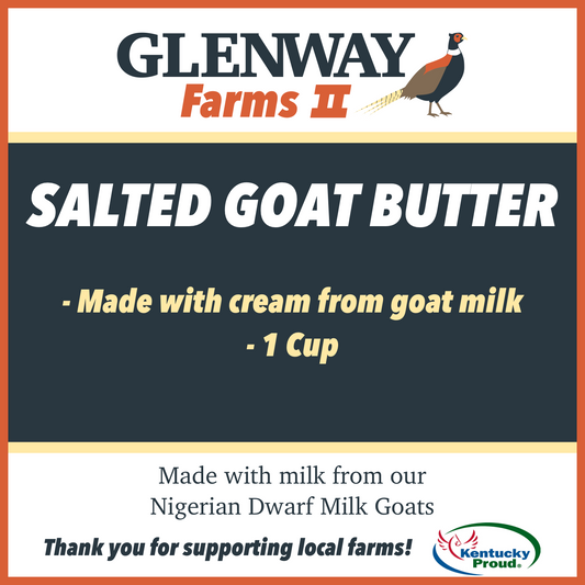 Salted Goat Butter - 8 oz.